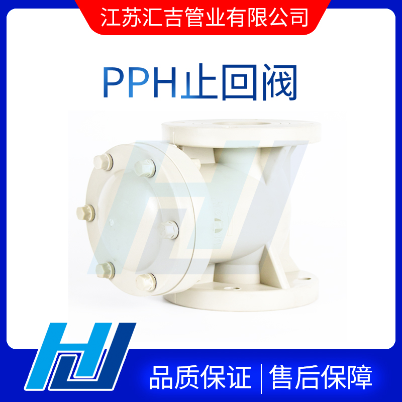 PPH止回閥與活塞的剛性聯接